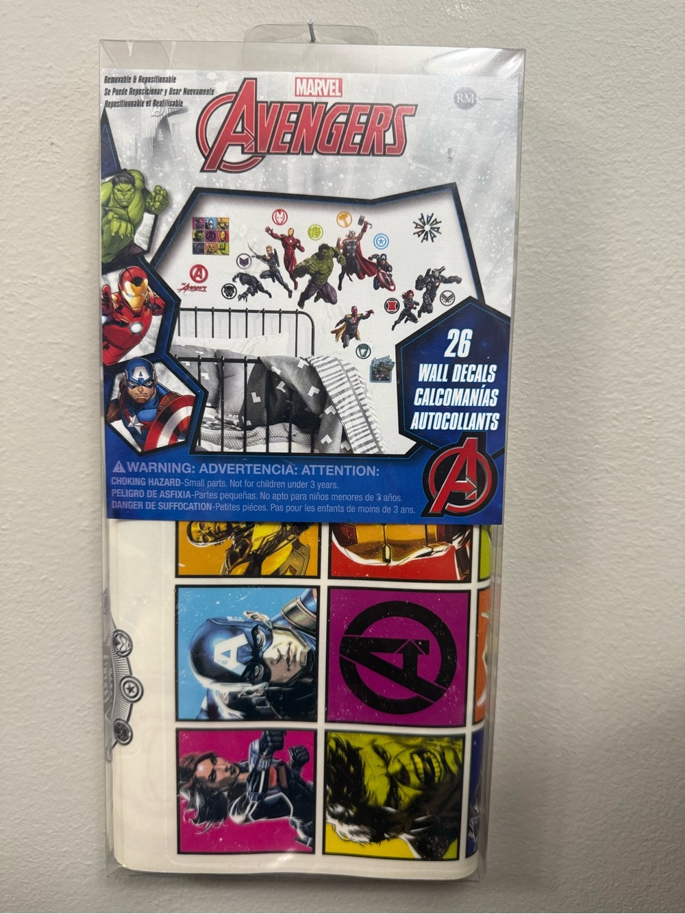 New Marvel Avengers Wall Decal Pack